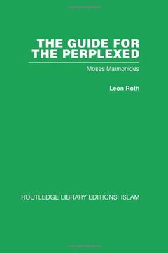 portada The Guide for the Perplexed: Moses Maimonides (en Inglés)