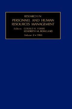 portada research in personnel and human resources management: vol 8 (en Inglés)