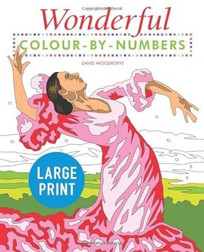 portada Wonderful Colour by Numbers Large Print (en Inglés)