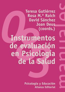portada Instrumentos de Evaluacion en Psicologia de la Salud (in Spanish)