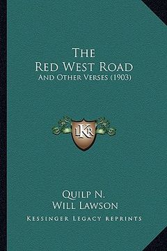 portada the red west road: and other verses (1903)