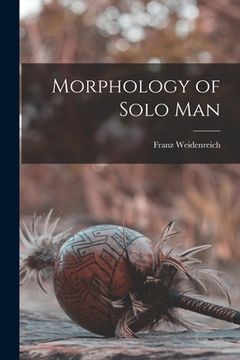 portada Morphology of Solo Man (en Inglés)
