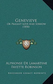 portada genevieve: or peasant love and sorrow (1850) (in English)