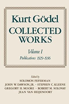 portada Collected Works: Volume i: Publications 1929-1936 (Collected Works (Oxford)) (en Inglés)