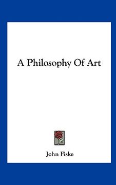 portada a philosophy of art (en Inglés)
