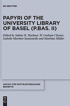 portada Papyri of the University Library of Basel (P. Base Ii) (en Inglés)