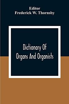 portada Dictionary of Organs and Organists (en Inglés)