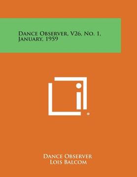portada Dance Observer, V26, No. 1, January, 1959 (en Inglés)