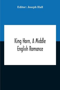 portada King Horn, A Middle English Romance (in English)