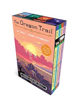 portada The Oregon Trail (Paperback Boxed set Plus Poster Map) (en Inglés)