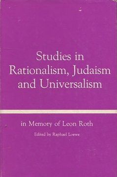 portada STUDIES IN RATIONALISM, JUDAISM AND UNIVERSALISM.