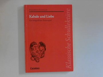 portada Kabale und Liebe. Text und Materialien Bearb. Von Erdmute Pickerodt-Uthleb. (en Alemán)