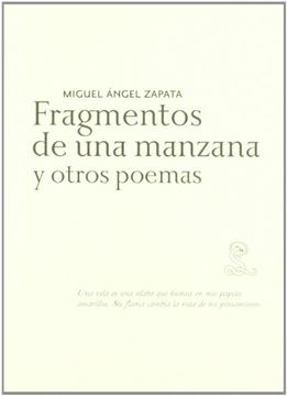 portada Fragmentos de una manzana y otros poemas (in Spanish)