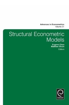 portada Structural Econometric Models (Advances in Econometrics) (Advances in Econometrics, 31) (in English)