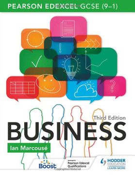 portada Pearson Edexcel Gcse (9–1) Business, Third Edition (en Inglés)