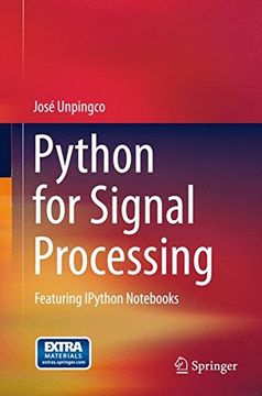 portada Python For Signal Processing: Featuring Ipython Nots (en Inglés)