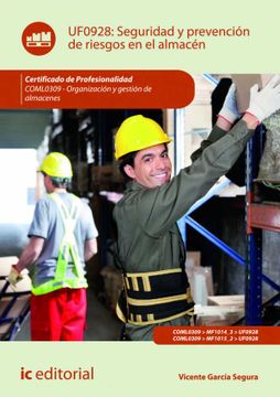 portada Seguridad y Prevención de Riesgos en el Almacén. Coml0309 - Organización y Gestión de Almacenes
