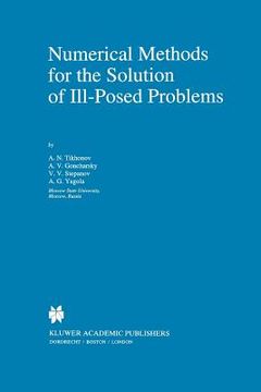 portada numerical methods for the solution of ill-posed problems