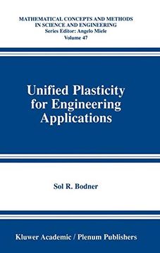 portada Unified Plasticity for Engineering Applications (en Inglés)