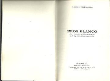 portada Eros Blanco. (in Spanish)