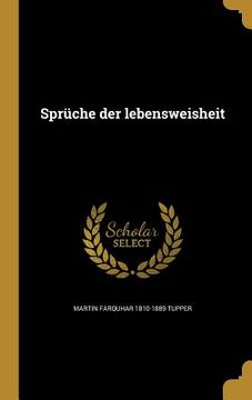 portada Sprüche der lebensweisheit (in German)