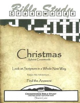 portada Crosswords Bible Study: Christmas Advent Crosswords Participant Book (en Inglés)