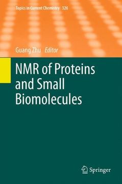 portada nmr of proteins and small biomolecules (en Inglés)