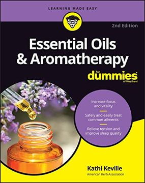 portada Essential Oils & Aromatherapy for Dummies (en Inglés)