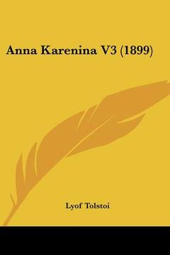 portada anna karenina v3 (1899) (en Inglés)