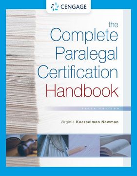 portada The Complete Paralegal Certification Handbook (en Inglés)