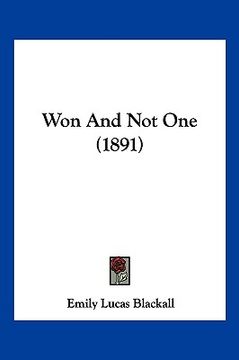 portada won and not one (1891) (en Inglés)
