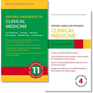 portada Oxford Handbook of Clinical Medicine and Oxford Assess and Progress: Clinical Medicine Pack