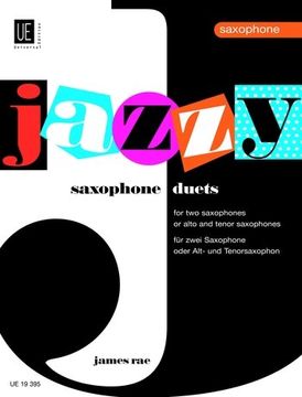 portada Jazzy Duets for Saxophones: Ue19395 (en Inglés)