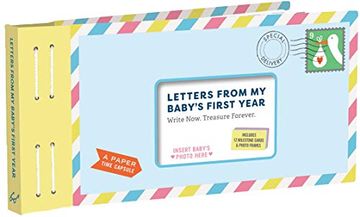 portada Letters From my Baby's First Year: Write Now. Read Later. Treasure Forever. (en Inglés)