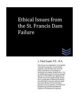 portada Ethical Issues from the St. Francis Dam Failure (en Inglés)