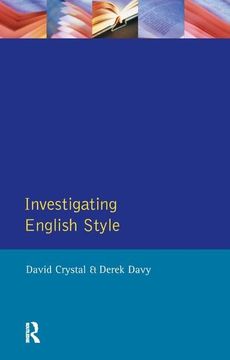 portada Investigating English Style (en Inglés)