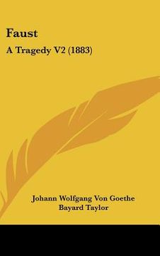 portada faust: a tragedy v2 (1883)