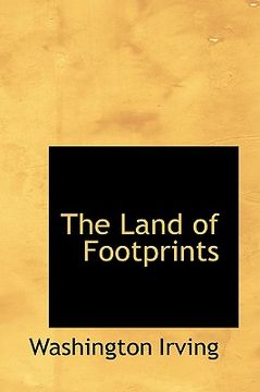 portada the land of footprints (en Inglés)