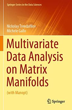 portada Multivariate Data Analysis on Matrix Manifolds: (With Manopt) (in English)