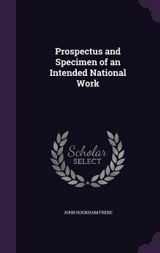 portada Prospectus and Specimen of an Intended National Work (in English)