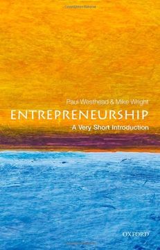 portada Entrepreneurship: A Very Short Introduction (Very Short Introductions) (en Inglés)