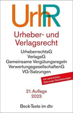 portada Urheber- und Verlagsrecht (en Alemán)