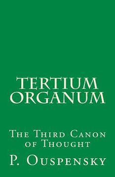 portada Tertium Organum: The Third Canon of Thought