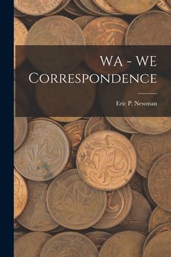 portada WA - WE Correspondence (in English)