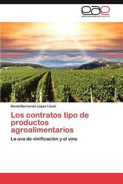 portada los contratos tipo de productos agroalimentarios (in English)