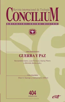 portada Concilium. Guerra y paz (in Spanish)