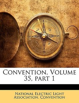 portada convention, volume 35, part 1 (en Inglés)