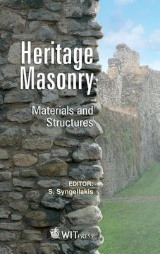 portada Heritage Masonry: Materials and Structures (en Inglés)