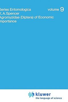 portada agromyzidae (diptera) of economic importance (en Inglés)