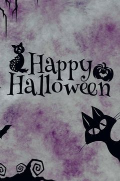 portada Happy Halloween 1: 6" x 9" Small Hexagon 150 Page, Soft Glossy Cover (en Inglés)